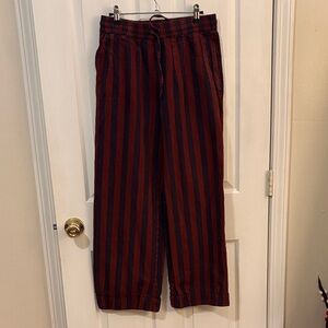 Damson Madder Navy Maroon Stripe Pants
